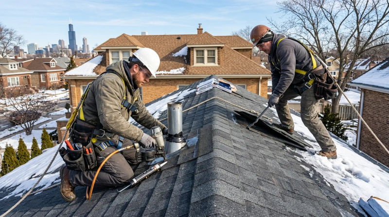 Professional Roof Repair in Chicago