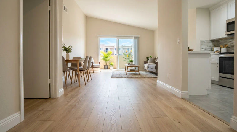 Case Study: Condo Floor Upgrade in Midway City With Quiet LVP