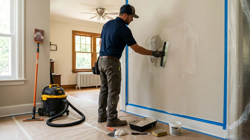 Professional Drywall Repair in Pinehurst