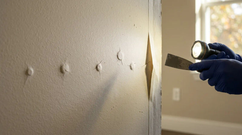 Drywall Nail Pops & Loose Tape: Prairie View Warning Signs Indoors