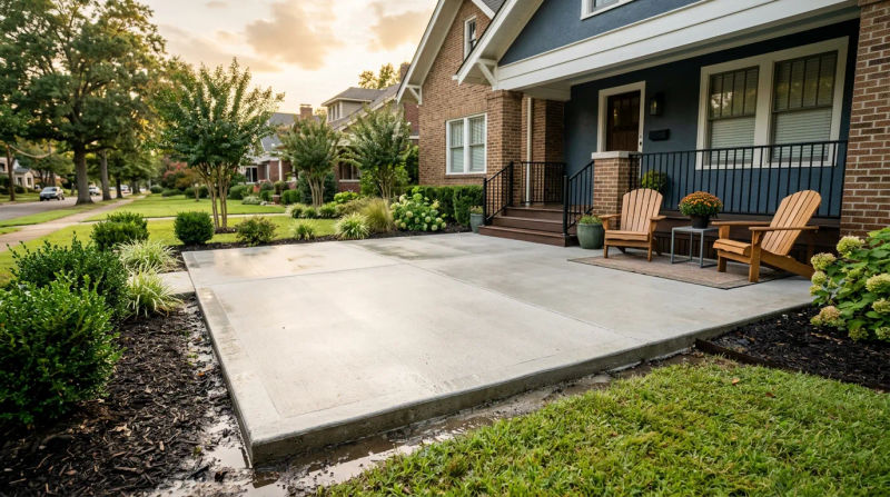 Case Study: Pressure Washing an Argenta Patio After Heavy Rain