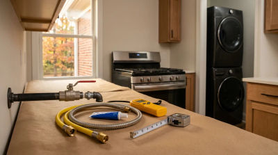 Gas Line Installation Costs in Pelham for a New Stove or Dryer