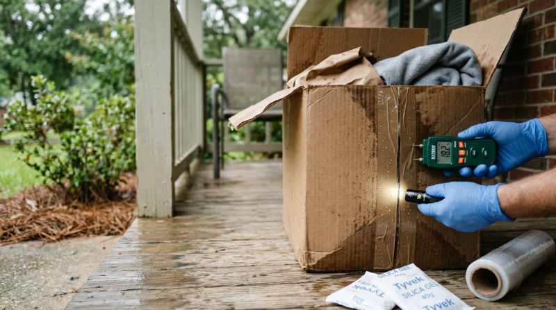 Humid-Weather Packing: Keep Boxes Dry in Alexandria This Fall