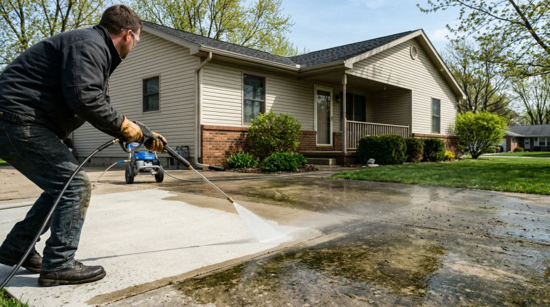 Commercial-Grade Pressure Washing in Danville