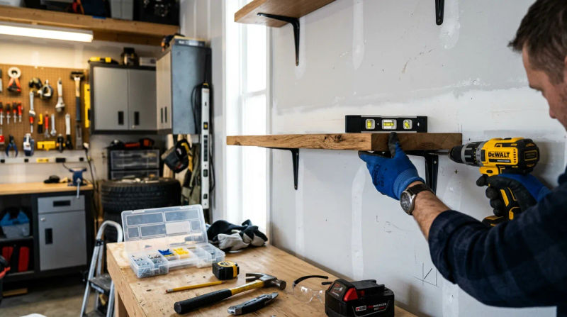 Custom Shelving Installation Services in Danville
