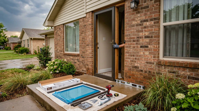 Storm Door Installation Cost in Sapulpa: Materials & Labor Guide