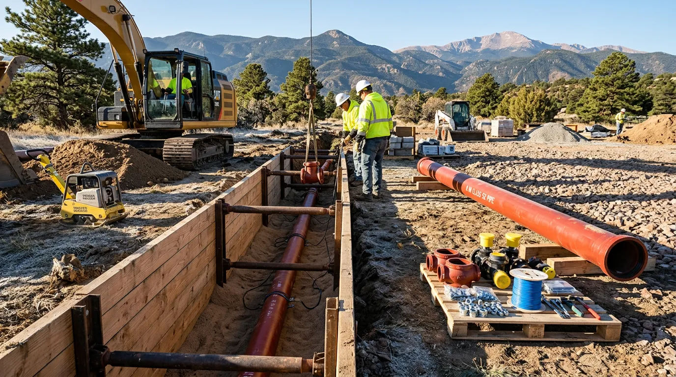 Colorado Springs Underground Fire Line Installation Cost Guide