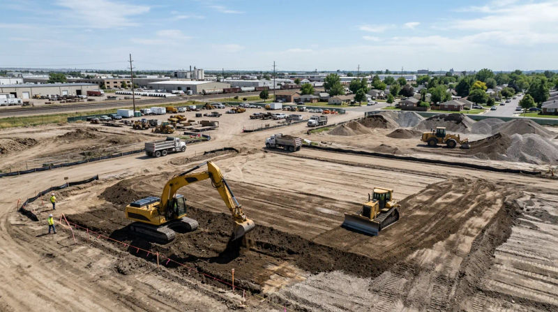 Commercial and Residential Excavation in Commerce City
