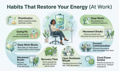 Habits That Restore Your Energy at Work (Without Burning Out)