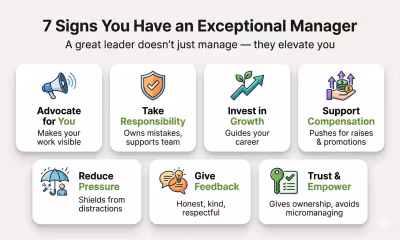 7 Signs You Have an Exceptional Manager (Not Just a Boss)