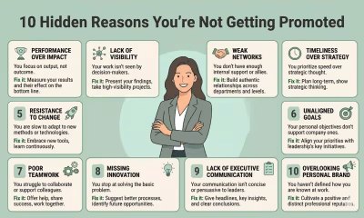 10 Hidden Reasons You're Not Getting Promoted (And How to Fix Each One)