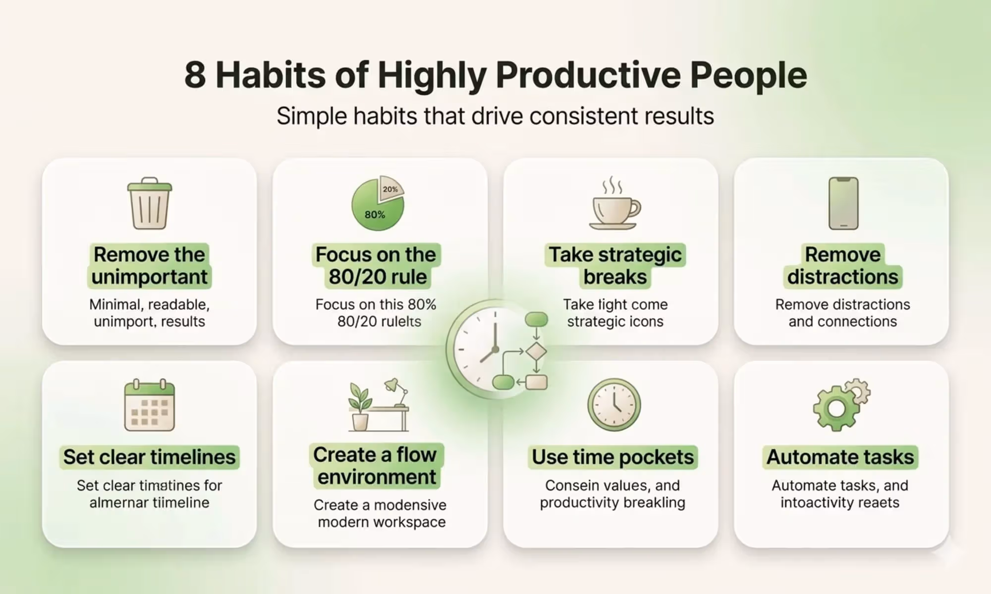 8 Habits of Highly Productive People (That Actually Work)
