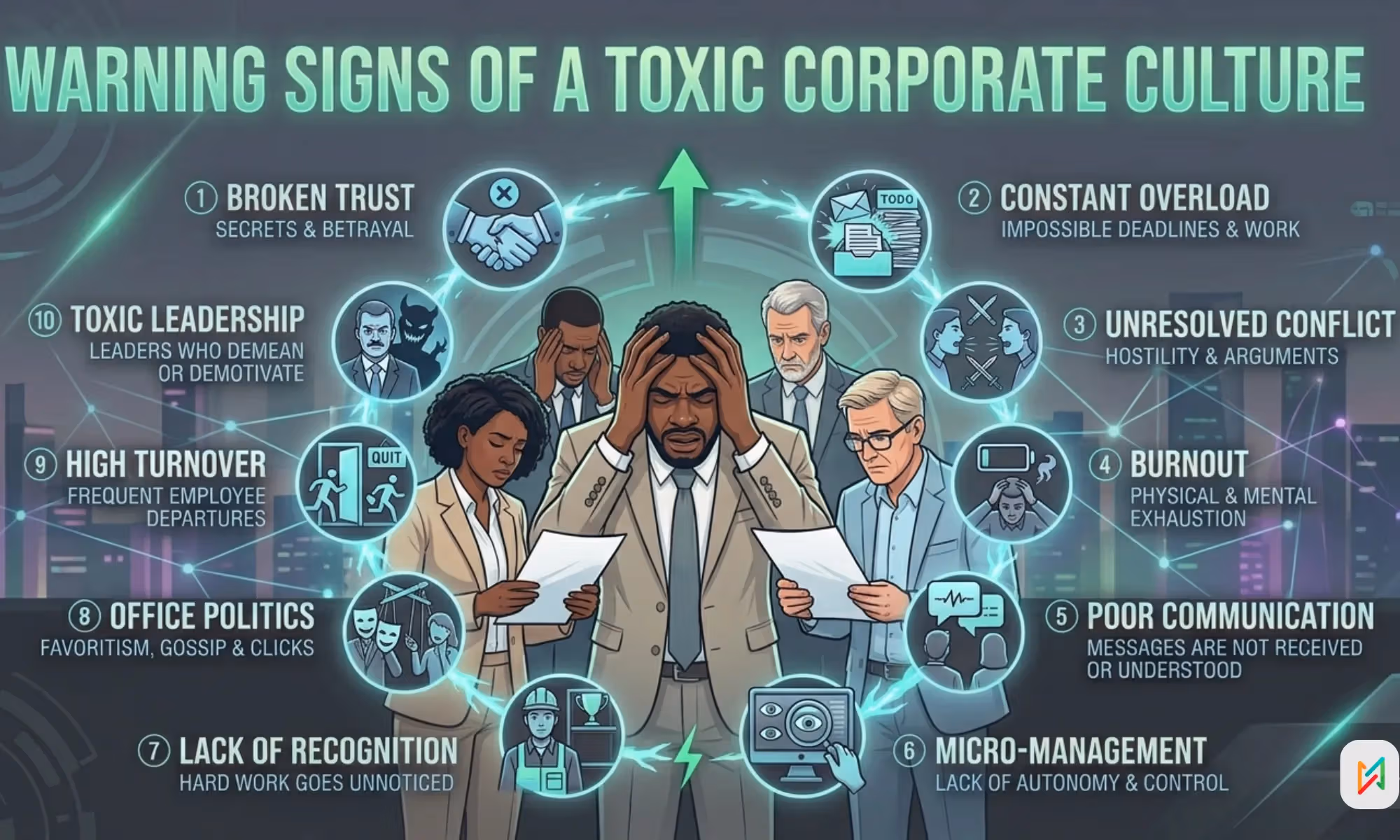 10 Harsh Signs of a Toxic Workplace Culture (Most Companies Ignore)