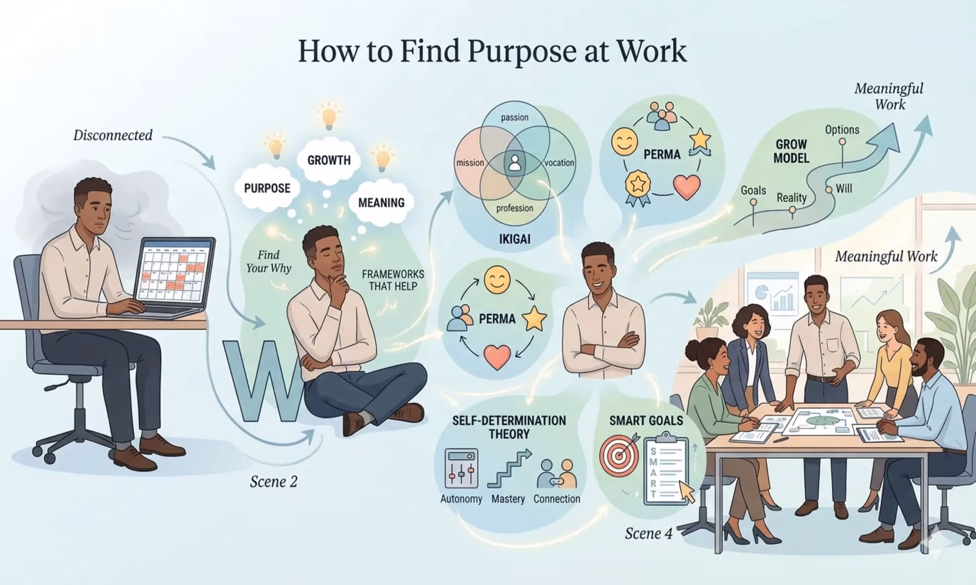 How to Find Purpose in Work Without Changing Jobs (5 Proven Frameworks)