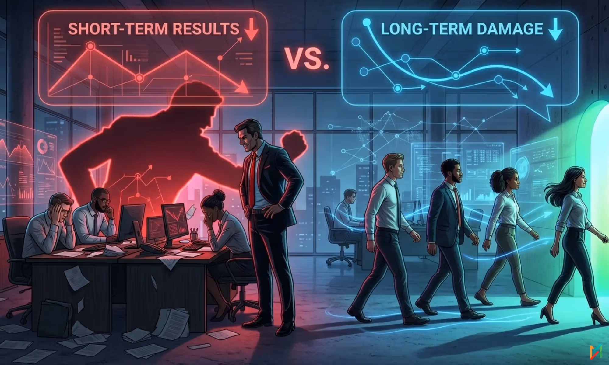 Why Companies Keep Toxic Managers While Good Employees Quit