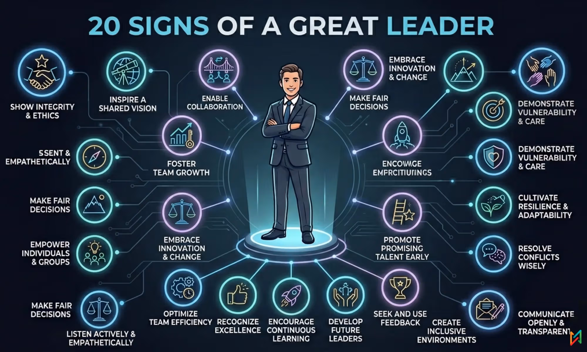 20 Signs of a Great Leader and What Truly Sets Them Apart