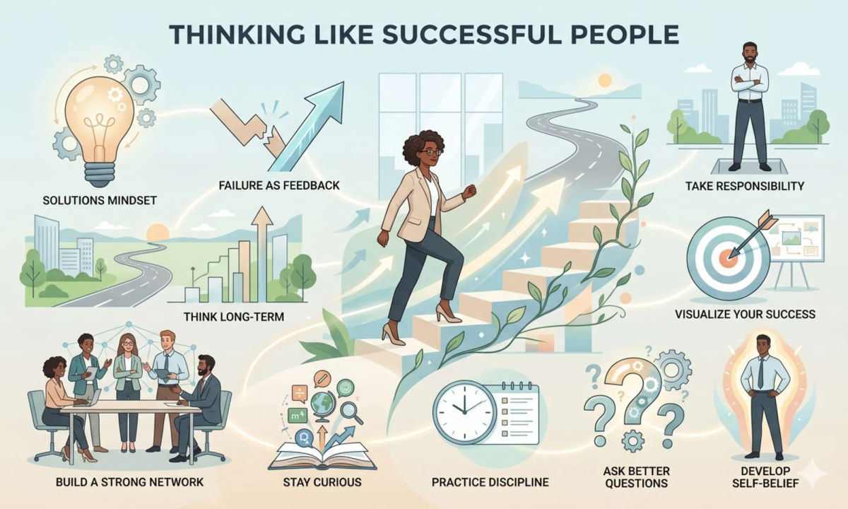 How to Think Like Successful People (10 Mindset Shifts That Change Everything)