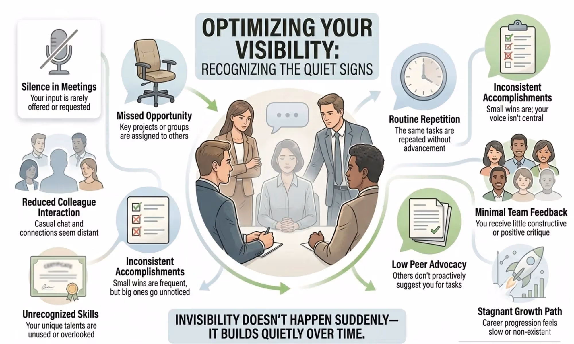 10 Signals Someone Feels Invisible at Work (And Why It Matters More Than You Think)