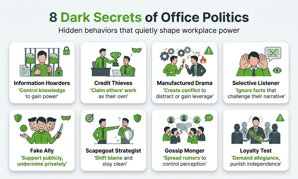 8 Dark Secrets of Office Politics (And How to Handle Them)