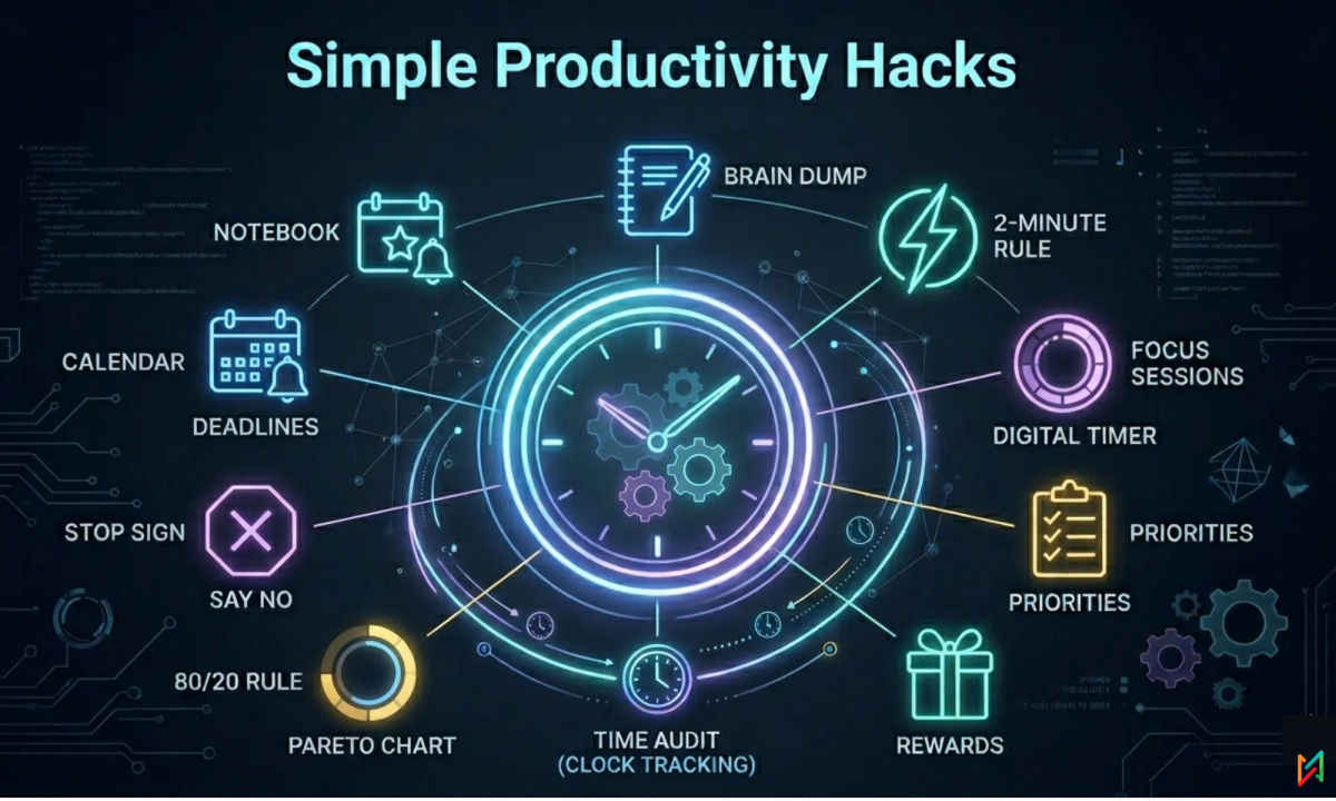 Simple Productivity Hacks That Actually Work (No Fluff, Just Results)