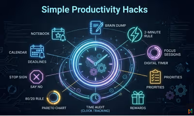 Simple Productivity Hacks That Actually Work (No Fluff, Just Results)