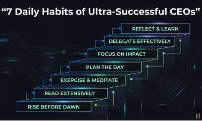 7 Daily Habits of Ultra-Successful CEOs (That Actually Drive Results)