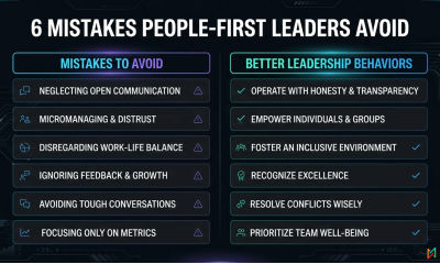6 Mistakes People-First Leaders Avoid (And What to Do Instead)