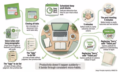6 Underrated Work Habits That Will Transform Your Productivity