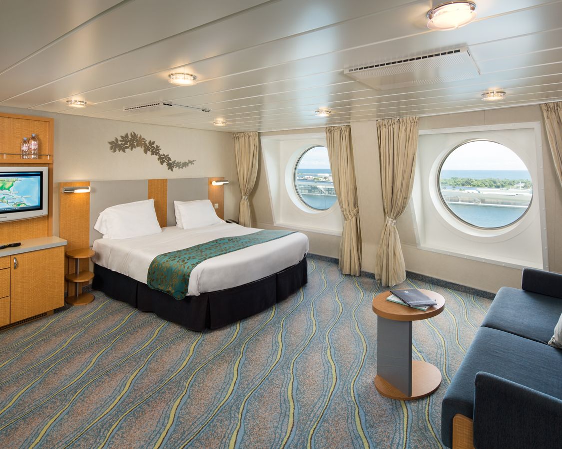 Cabina cu vedere la ocean categoria 1K pe Allure of the Seas