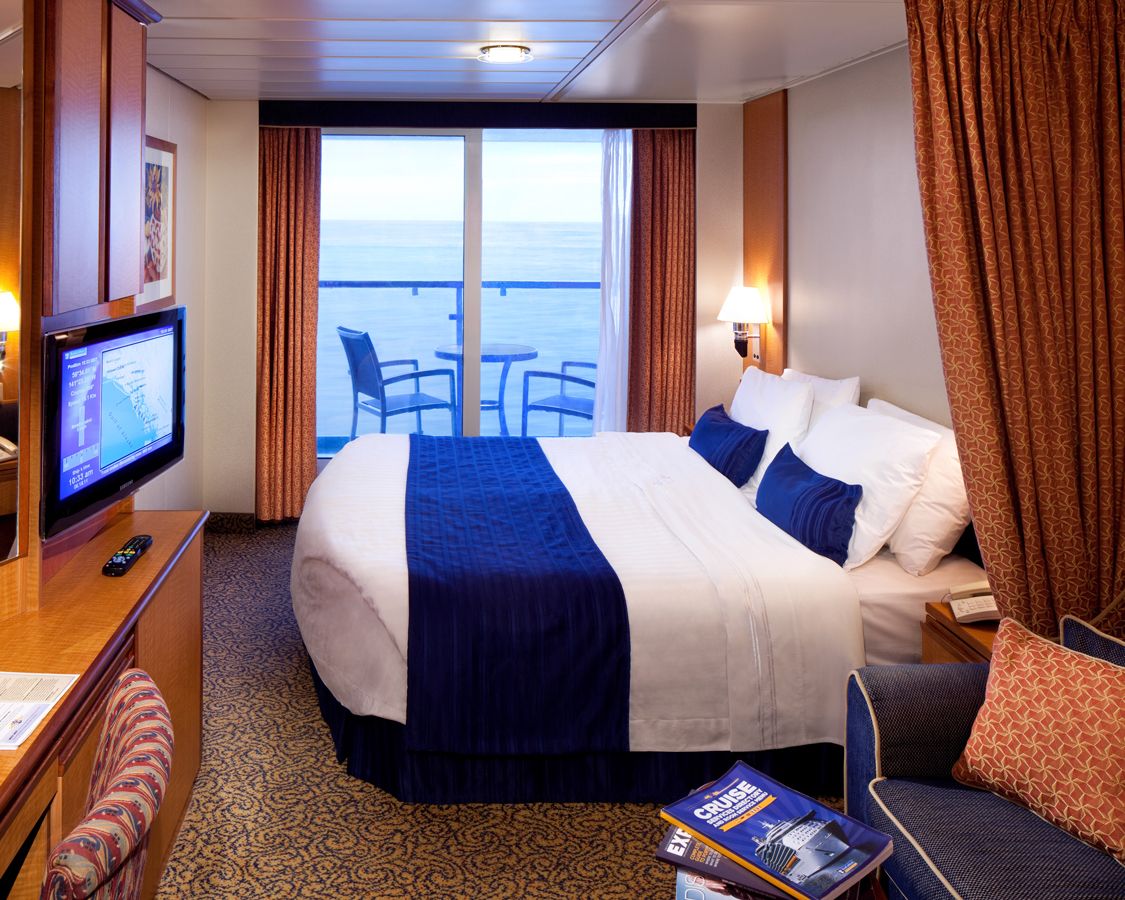 Cabina cu balcon cu vedere la ocean categoria 1B pe Brilliance of the Seas