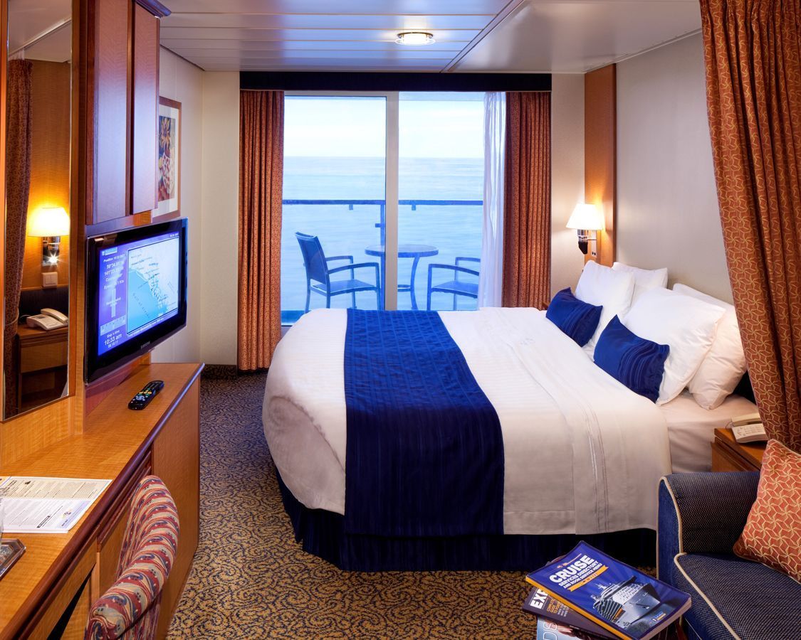 Cabina cu balcon cu vedere la ocean pe Brilliance of the Seas