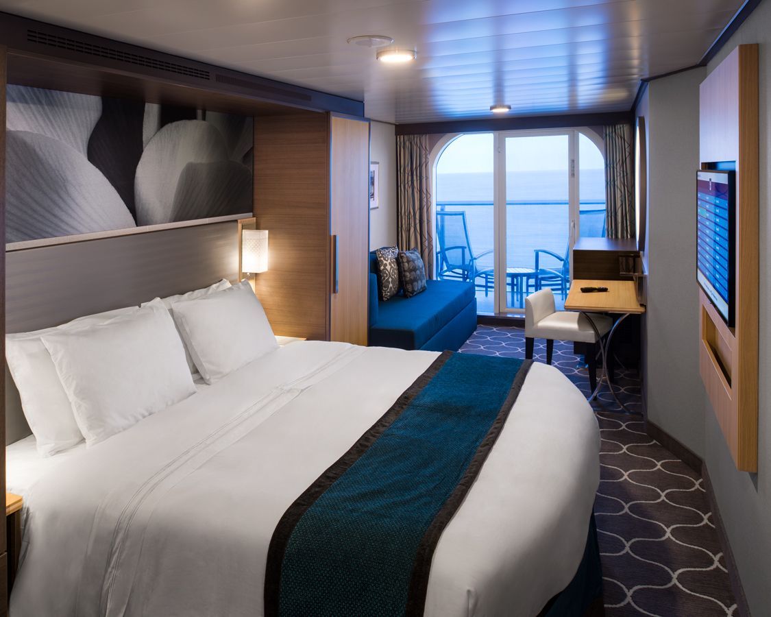 Cabina cu vederela ocean categoria 5D pe Harmony of the Seas