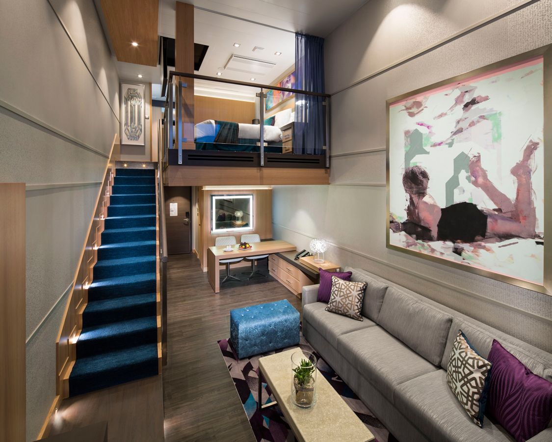 Apartament Crown Loft categoria L1 pe Harmony of the Seas