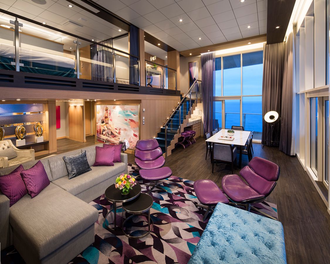 Apartament Royal Loft categoria RL pe Harmony of the Seas
