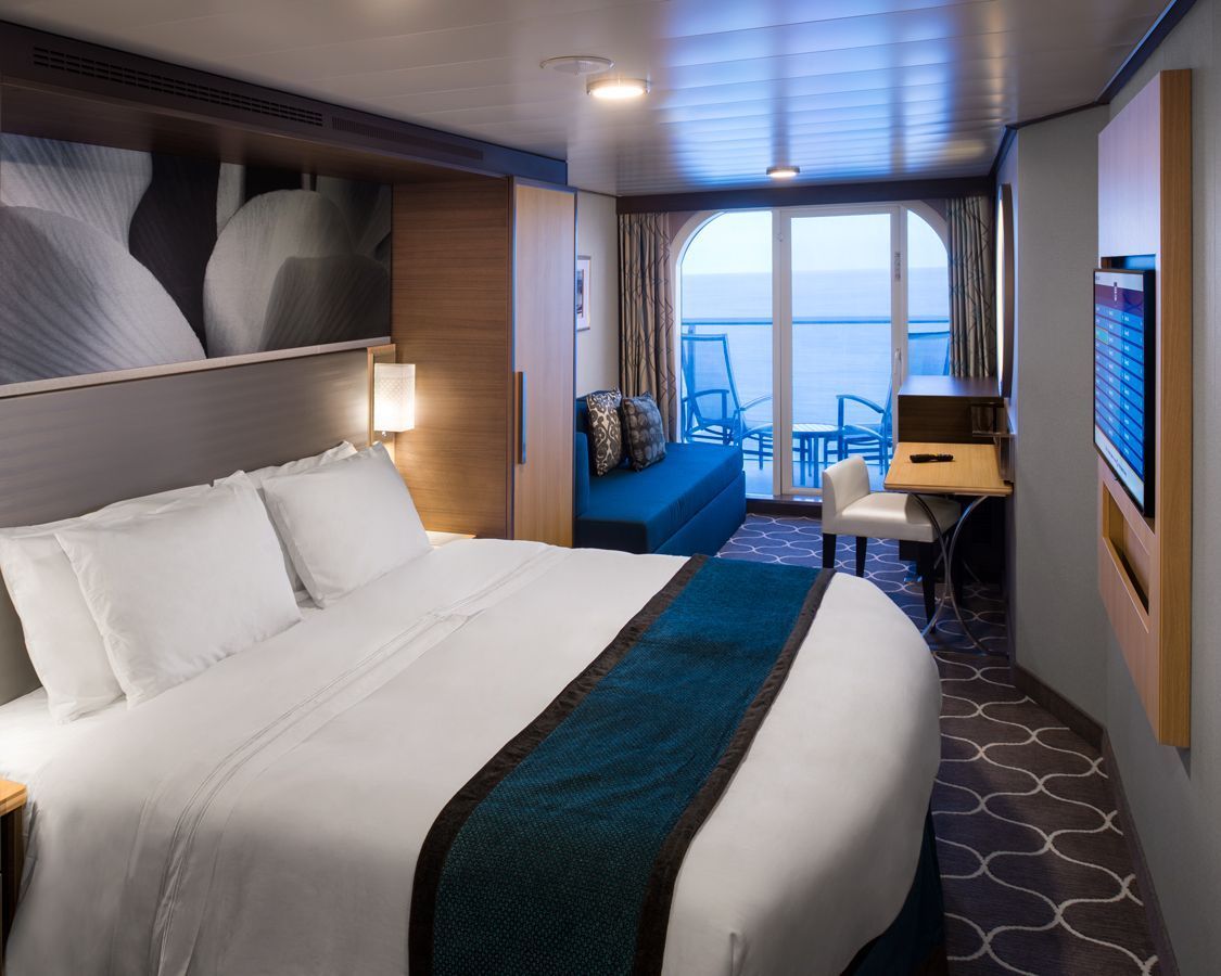 Cabina cu balcon garantata categoria XB pe Harmony of the Seas