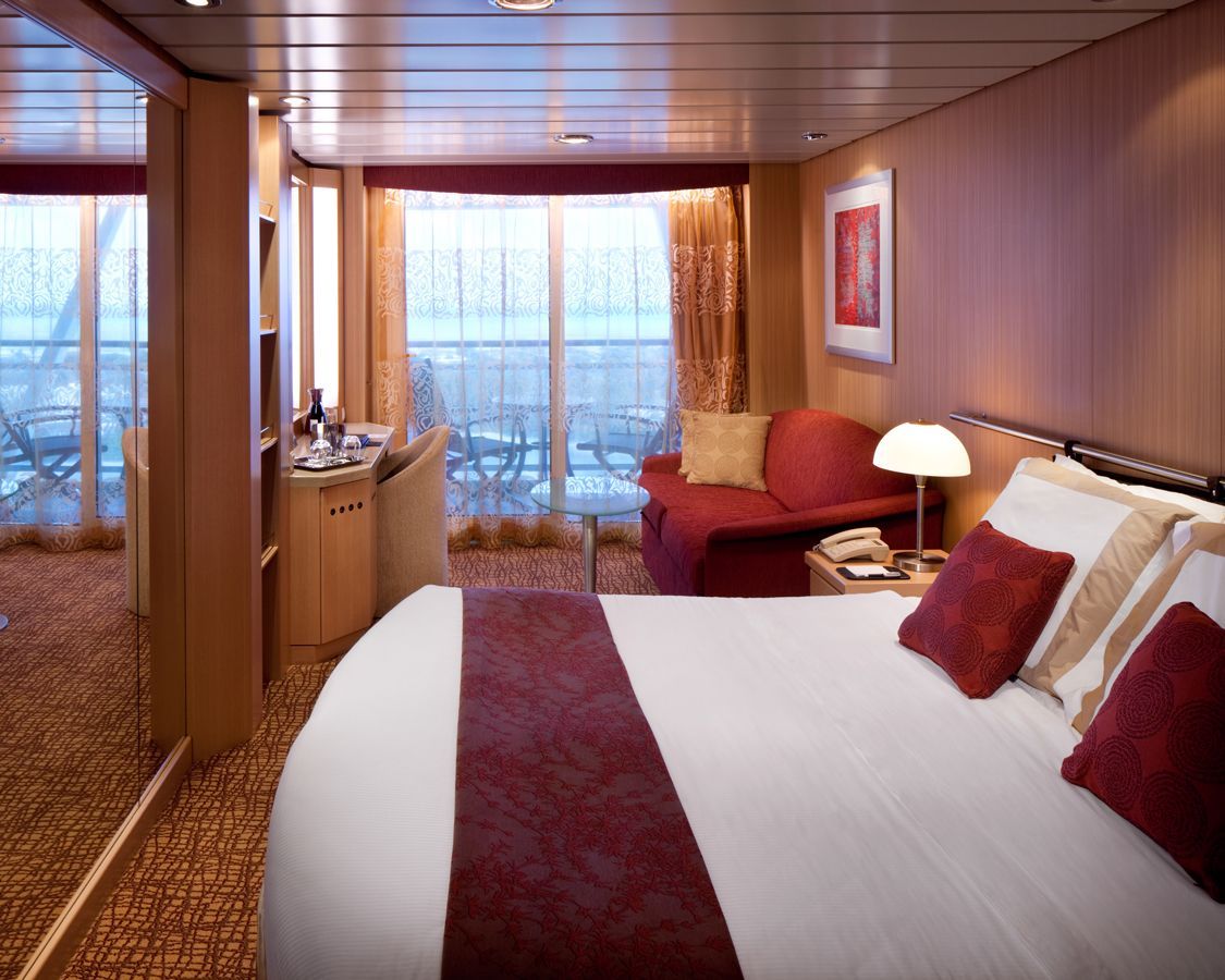 Cabina cu balcon Aquaclass categoria A2 pe Celebrity Infinity