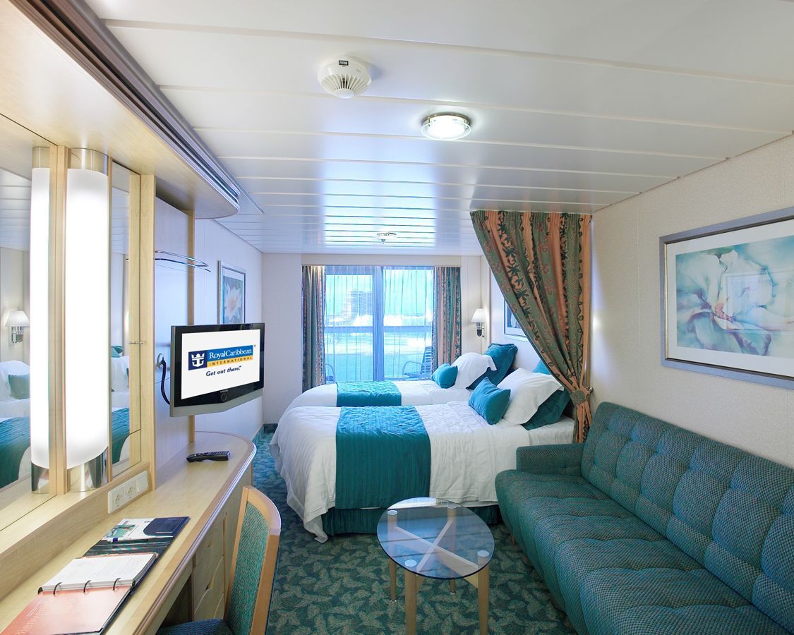 Cabina cu balcon cu vedere la ocean categoria 2B pe Liberty of the Seas