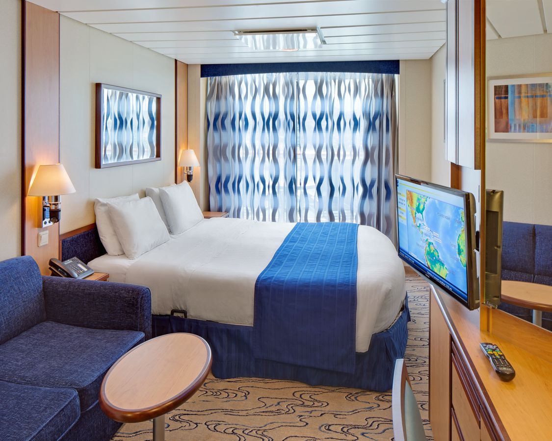 Cabina cu vederela ocean categoria 5D pe Liberty of the Seas