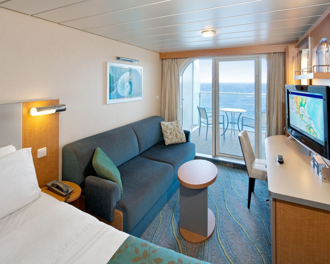 Cabina cu balcon cu vedere la ocean categoria 1D pe Oasis of the Seas