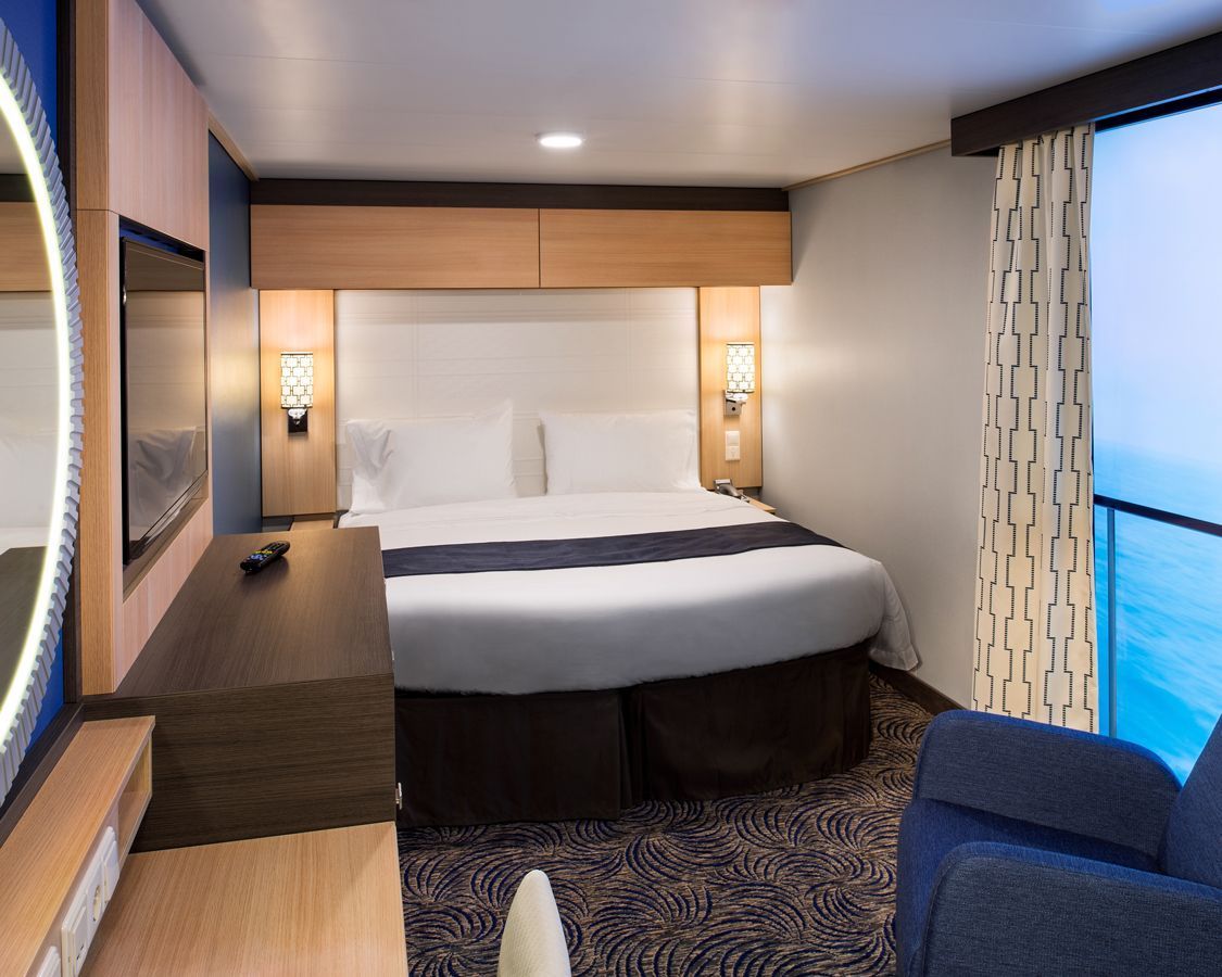 Cabina interioara cu vedere virtuala categoria 1U pe Quantum of the Seas