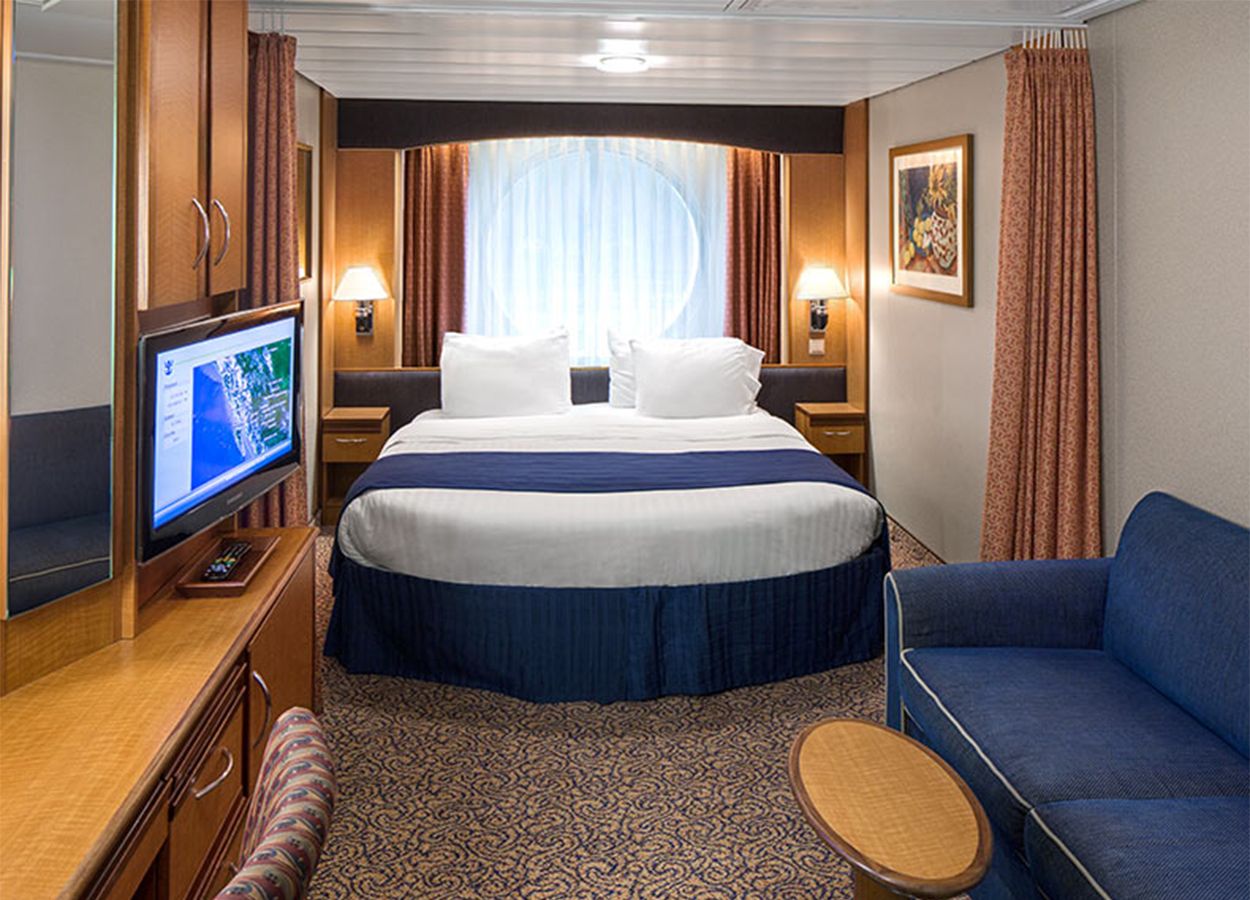 Cabina cu vedere la ocean categoria 1N pe Radiance of the Seas