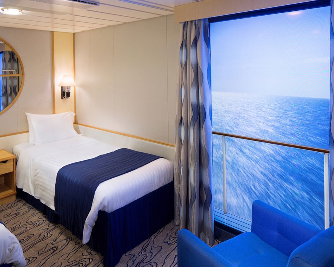 Cabina interioara cu vedere virtuala categoria 4U pe Voyager of the Seas