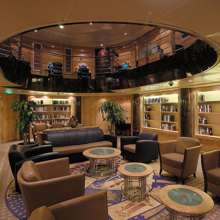 Biblioteca Sala jocuri carti pe Adventure of the Seas