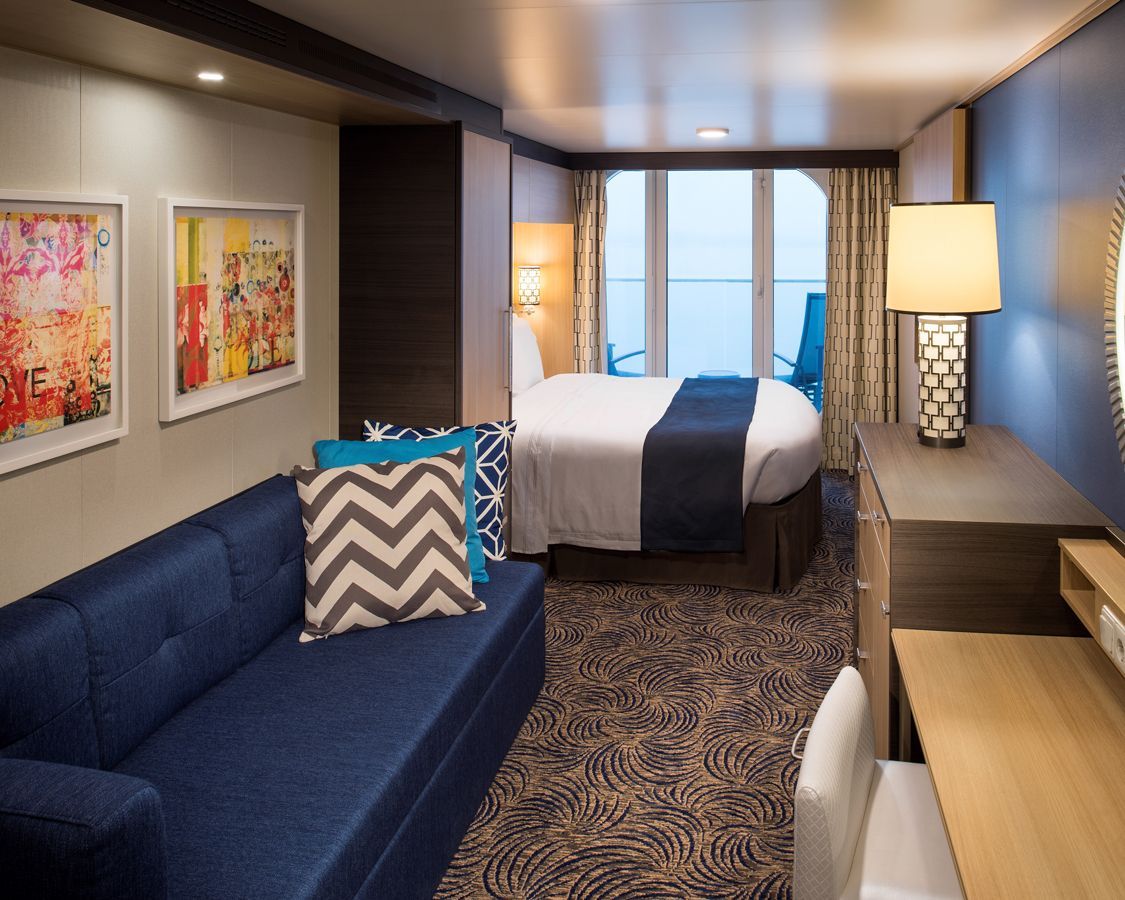 Cabina cu balcon cu vedere la ocean categoria 4D pe Anthem of the Seas