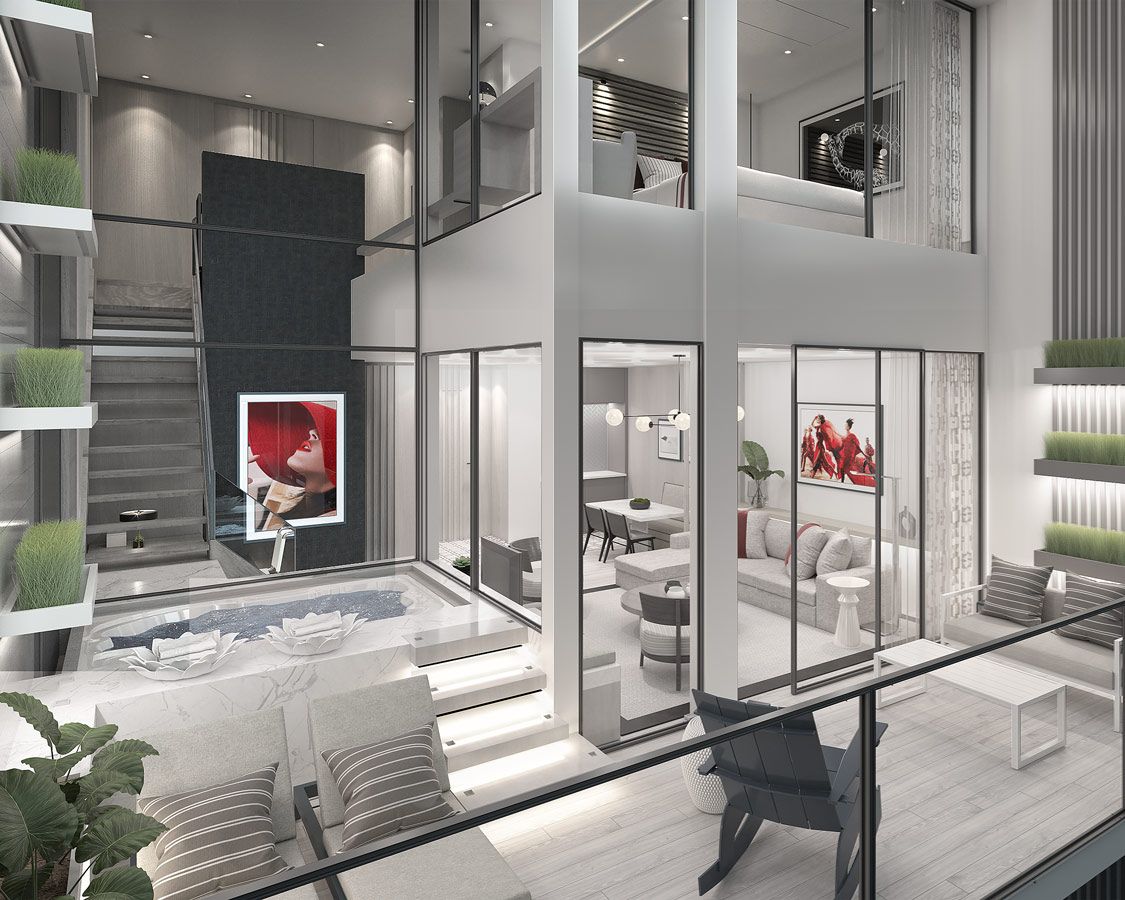 Vila Edge pe Celebrity Edge, Apex, Beyond si Ascent