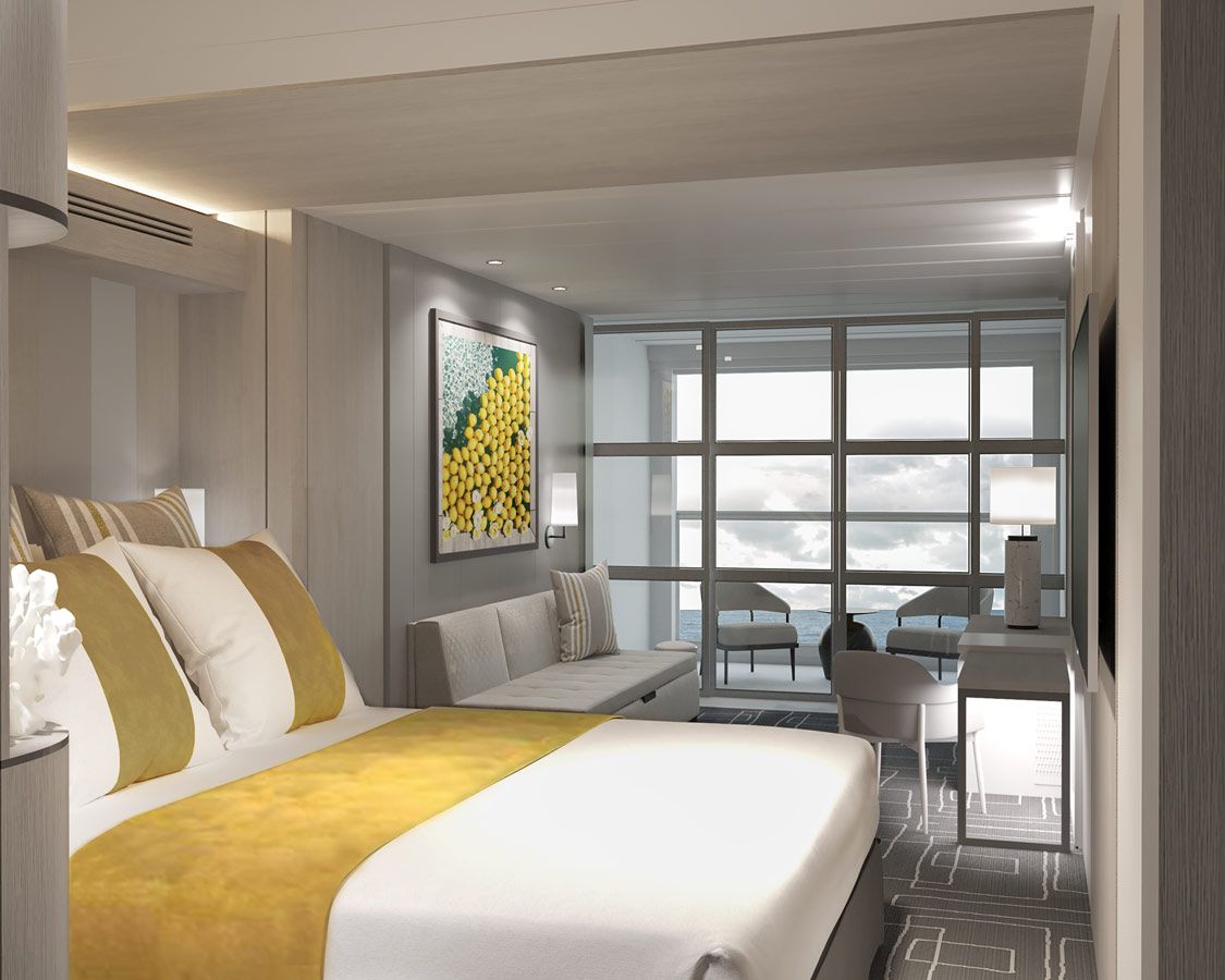 Cabina Edge cu Infinite Veranda pe Celebrity Edge, Apex, Beyond si Ascent