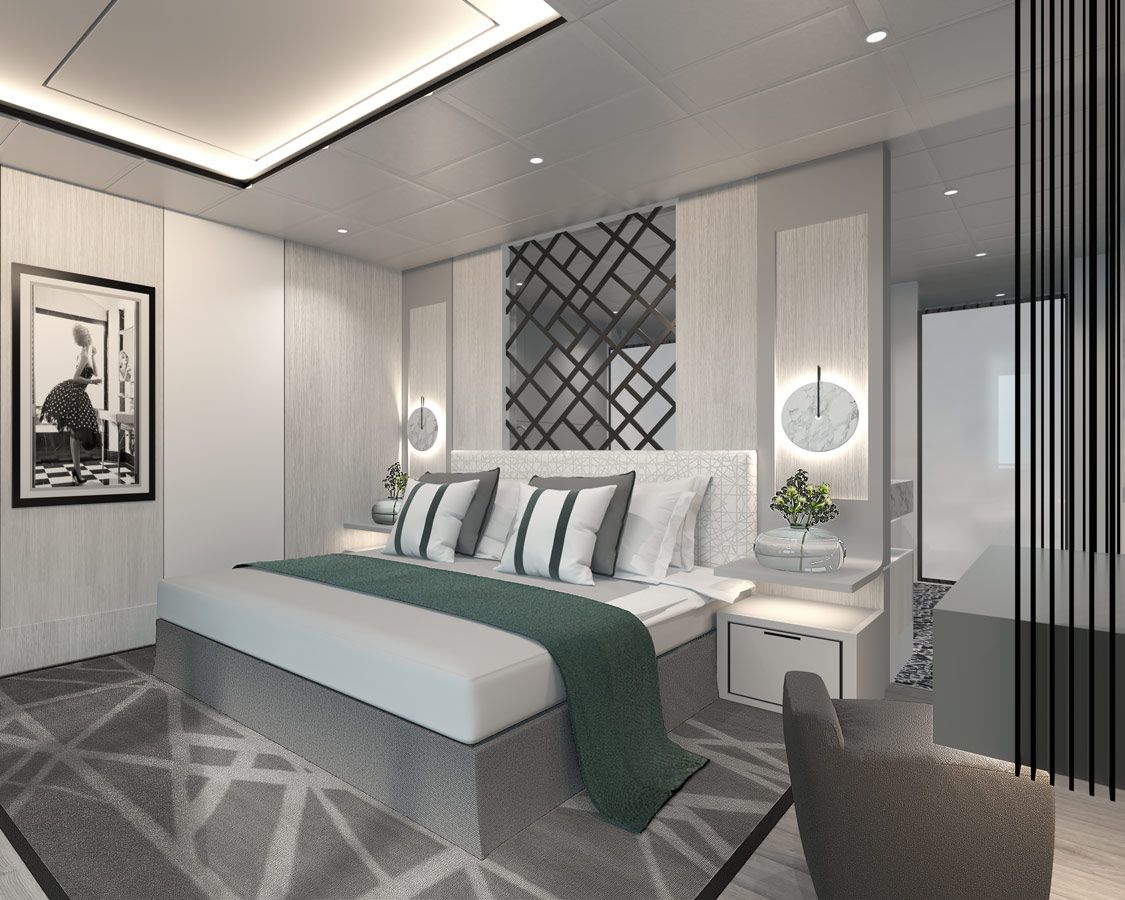 Apartamente pe vasele din seria Celebrity Edge