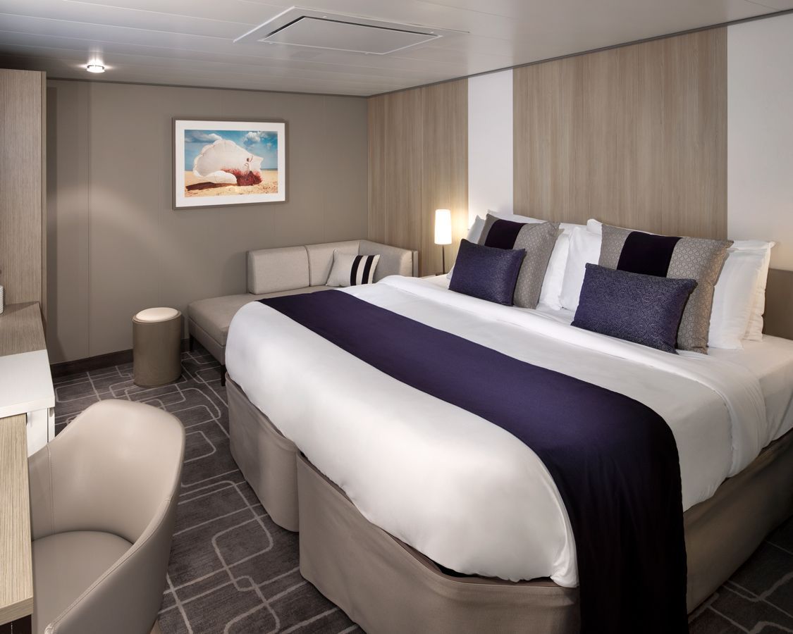 Cabina interioara categoria 10 pe Celebrity Edge, Apex, Beyond si Ascent