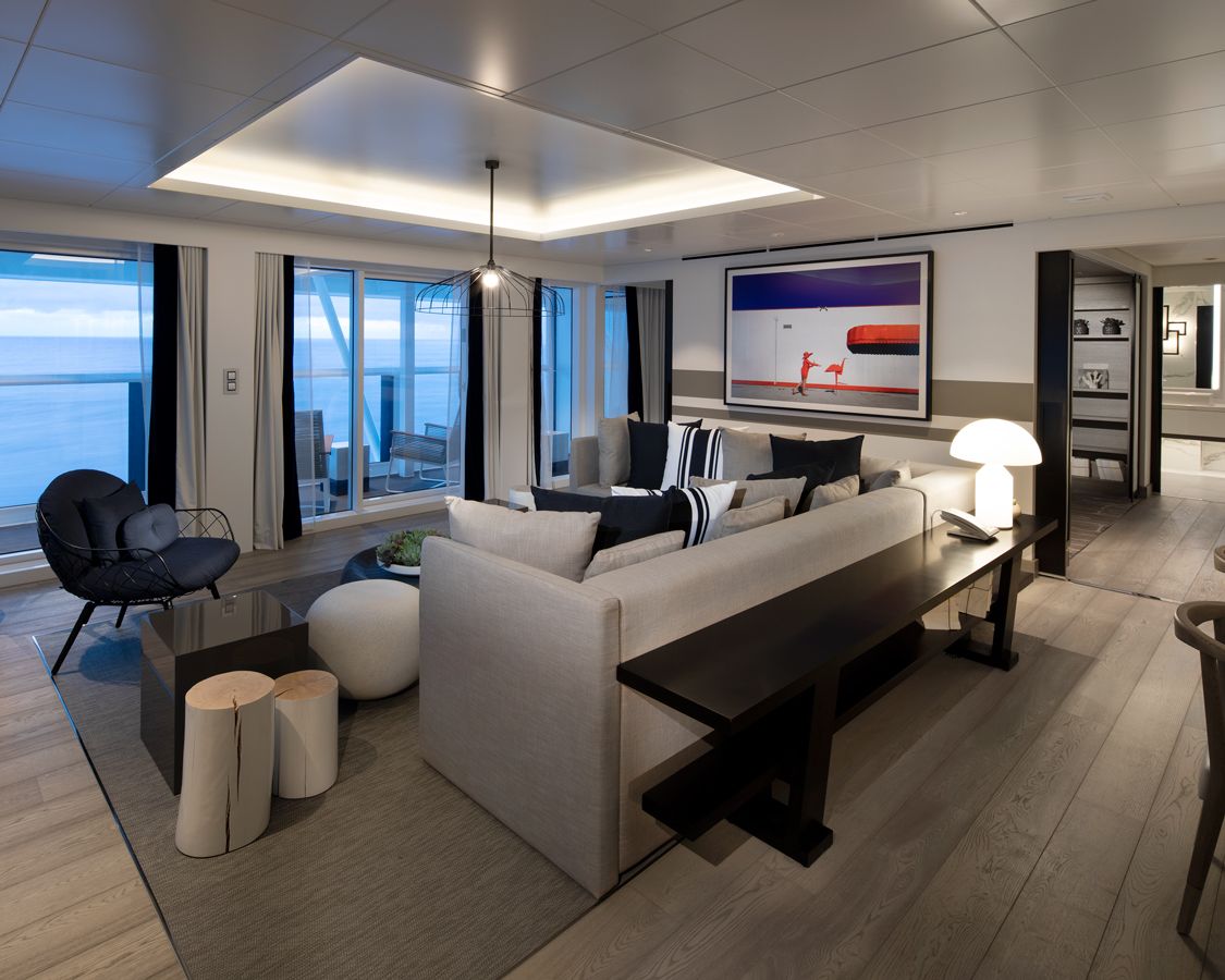 Apartamente pe vasele din seria Celebrity Edge