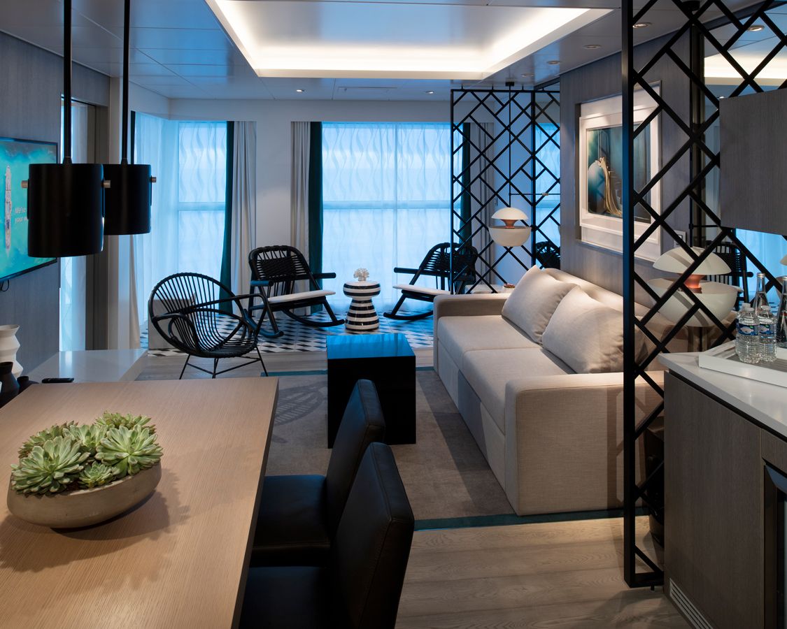 Apartamente pe vasele din seria Celebrity Edge